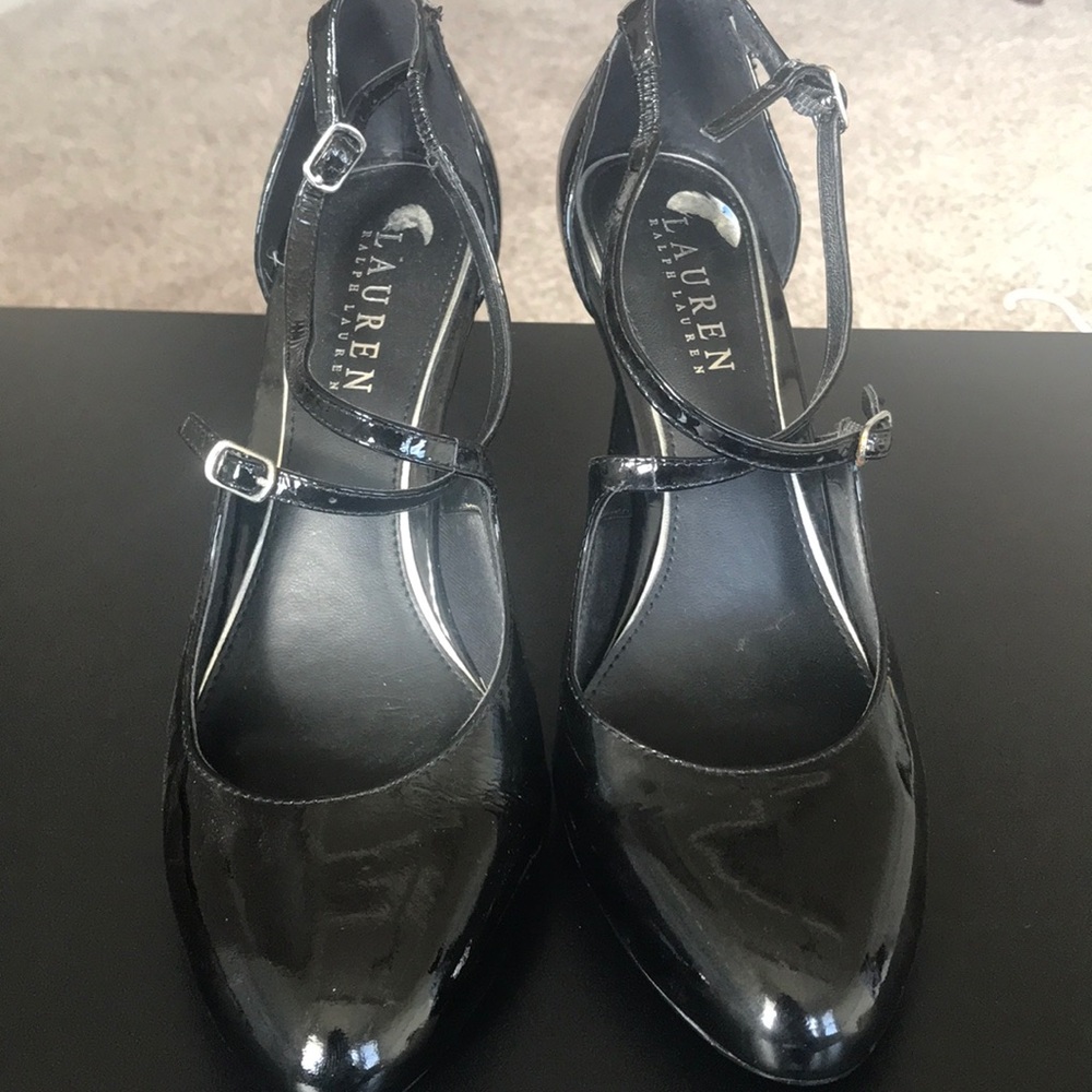 Ralph Lauren Black Heels